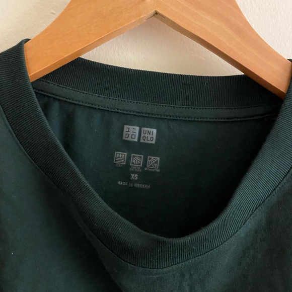 Airism Cotton UV Protection Crew Neck T-Shirt - Picture 4 of 6